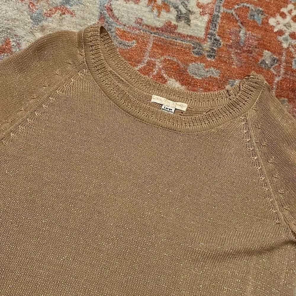 Love by Design Open Back Sparkle Sweater - Picture 2 of 7